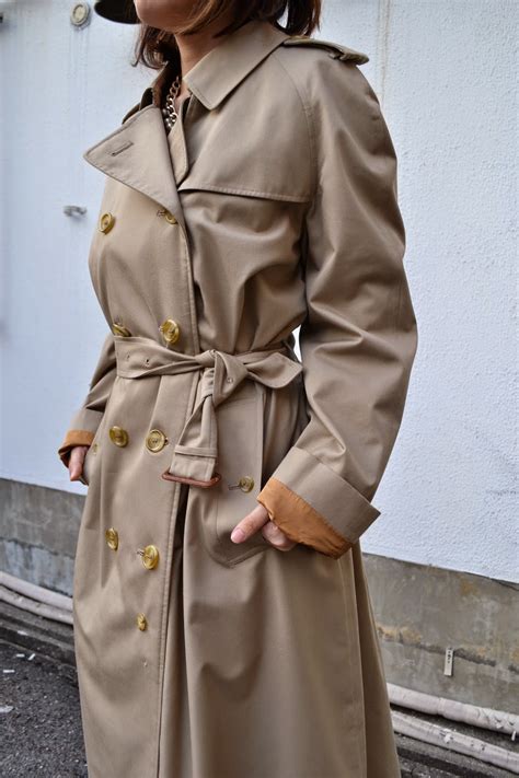 burberry trenchcoat damen second hand|authentic vintage burberry trench coat.